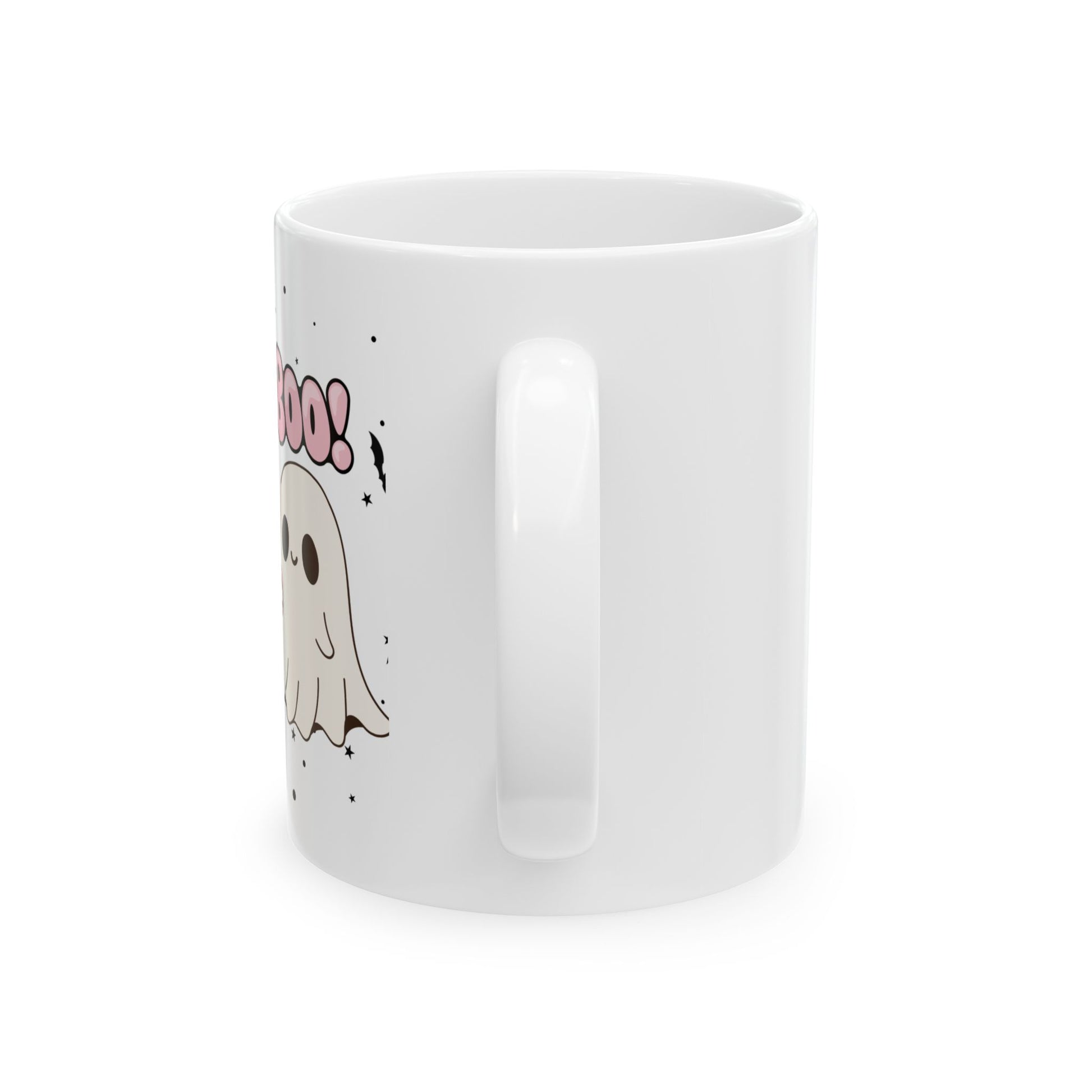 “Boo Brew” Halloween Mug – Cute Ghost Edition