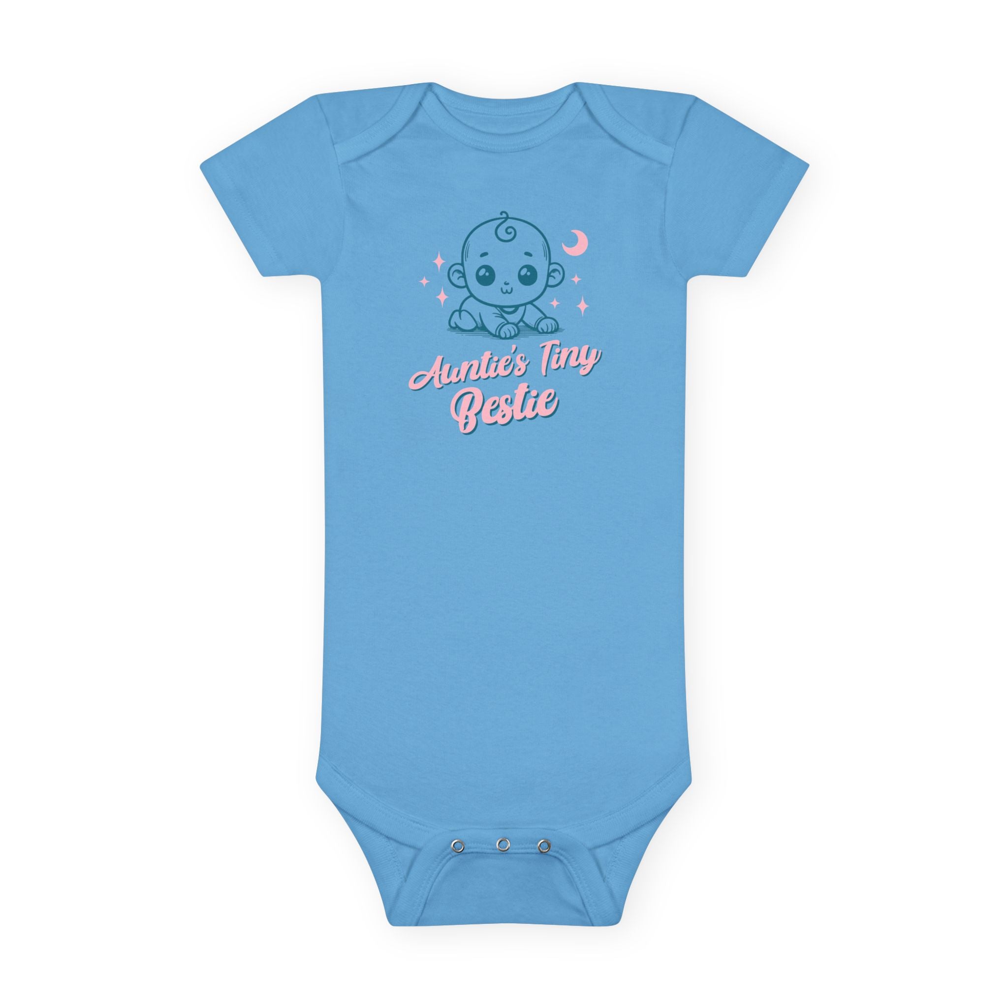 Auntie's Tiny Bestie (Baby Short Sleeve Onesie®)