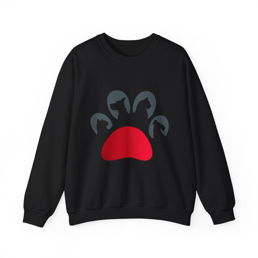 Paw-sitively Purrfect Paw Print Sweatshirt