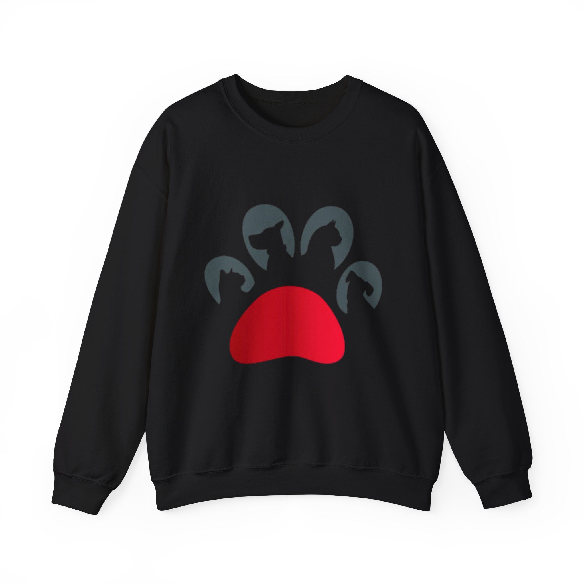 Paw-sitively Purrfect Paw Print Sweatshirt
