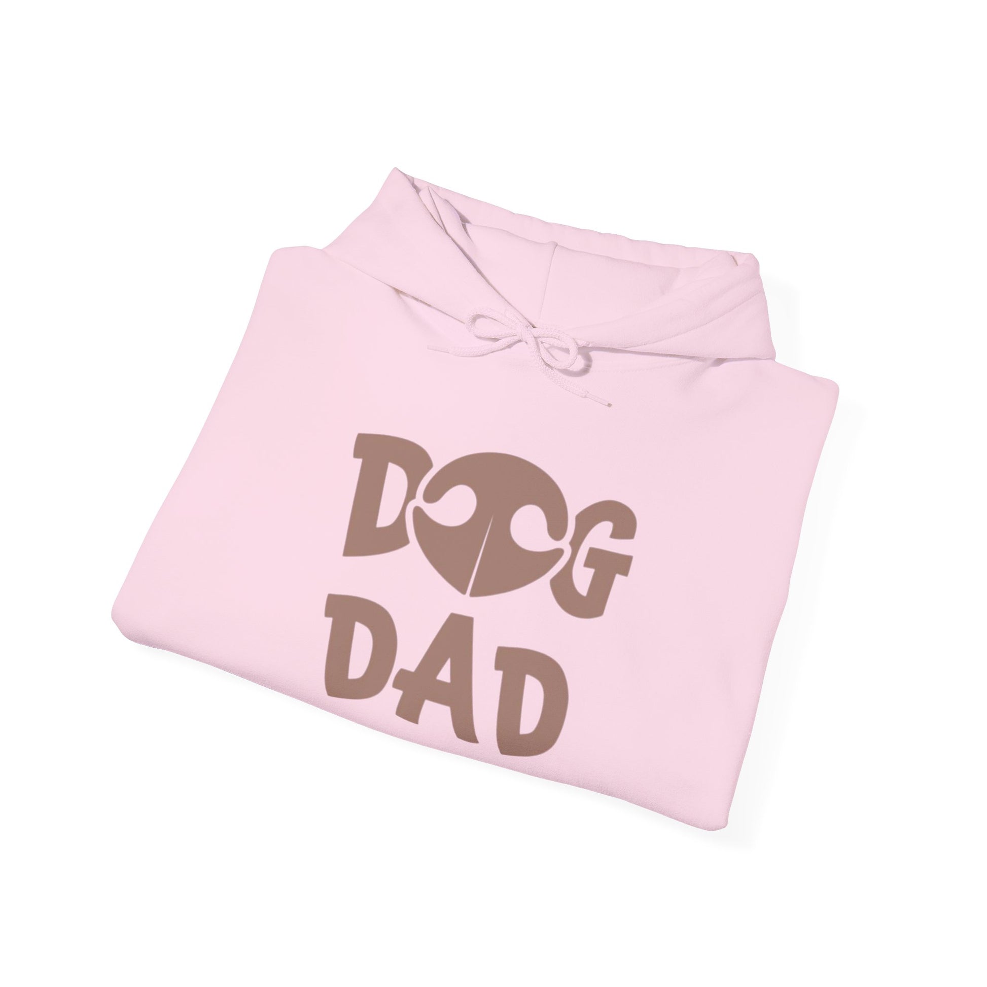 Dog Dad Hoodie — Cute Retro Paw Print Sweatshirt for Dog Lovers