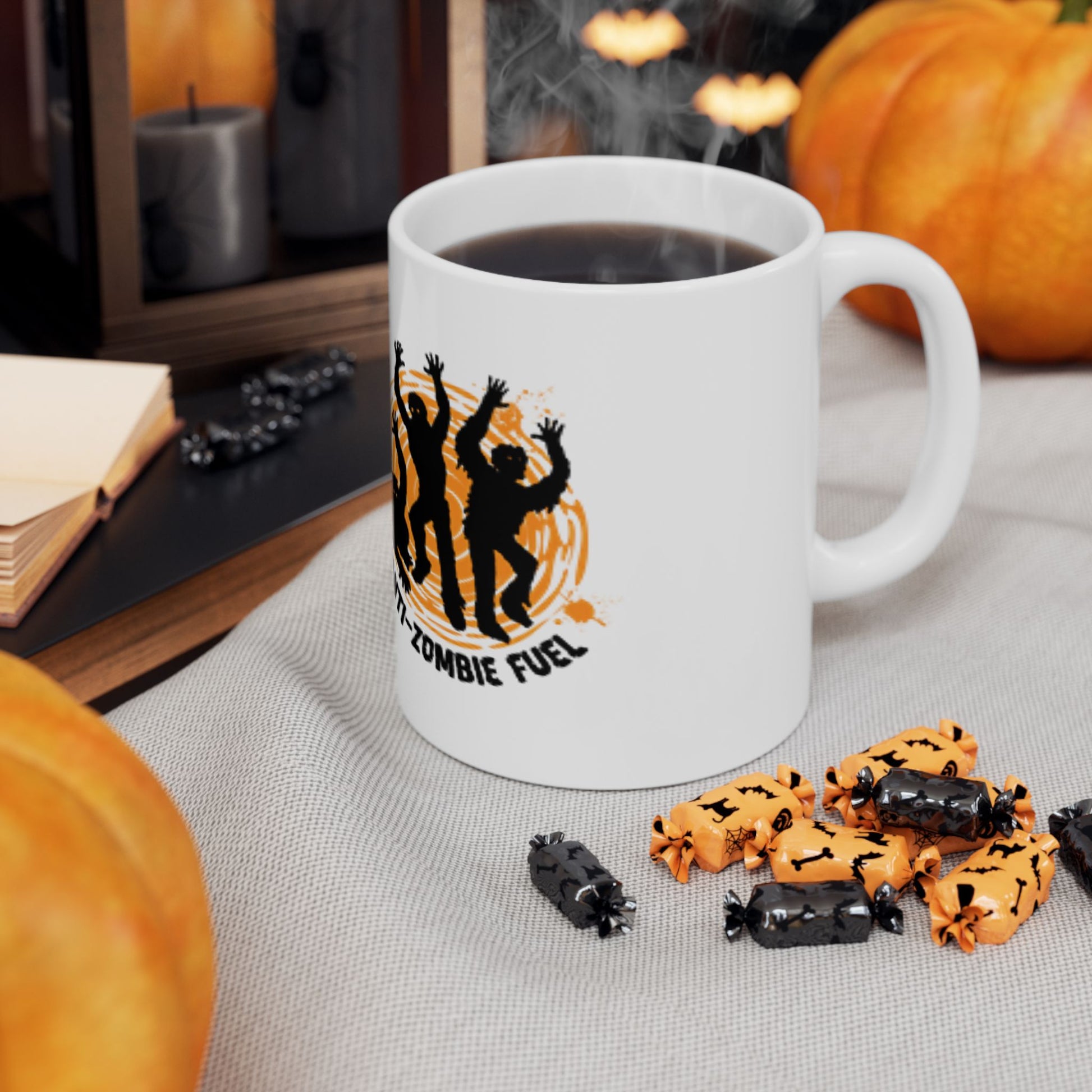 Zombie Brew Crew Halloween Coffee Mug 🧟‍♂️☕