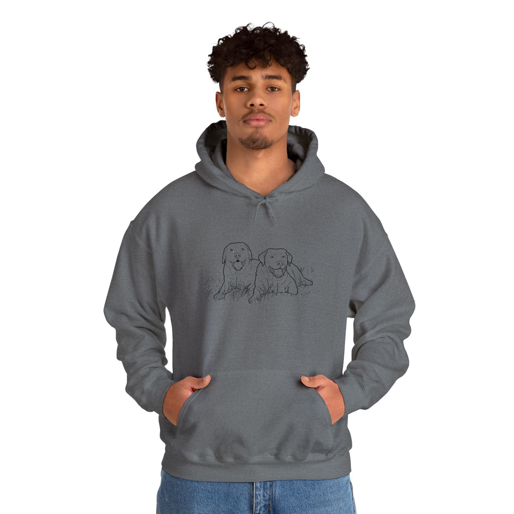 Double Trouble Rottie Hoodie – Unisex Comfort Edition