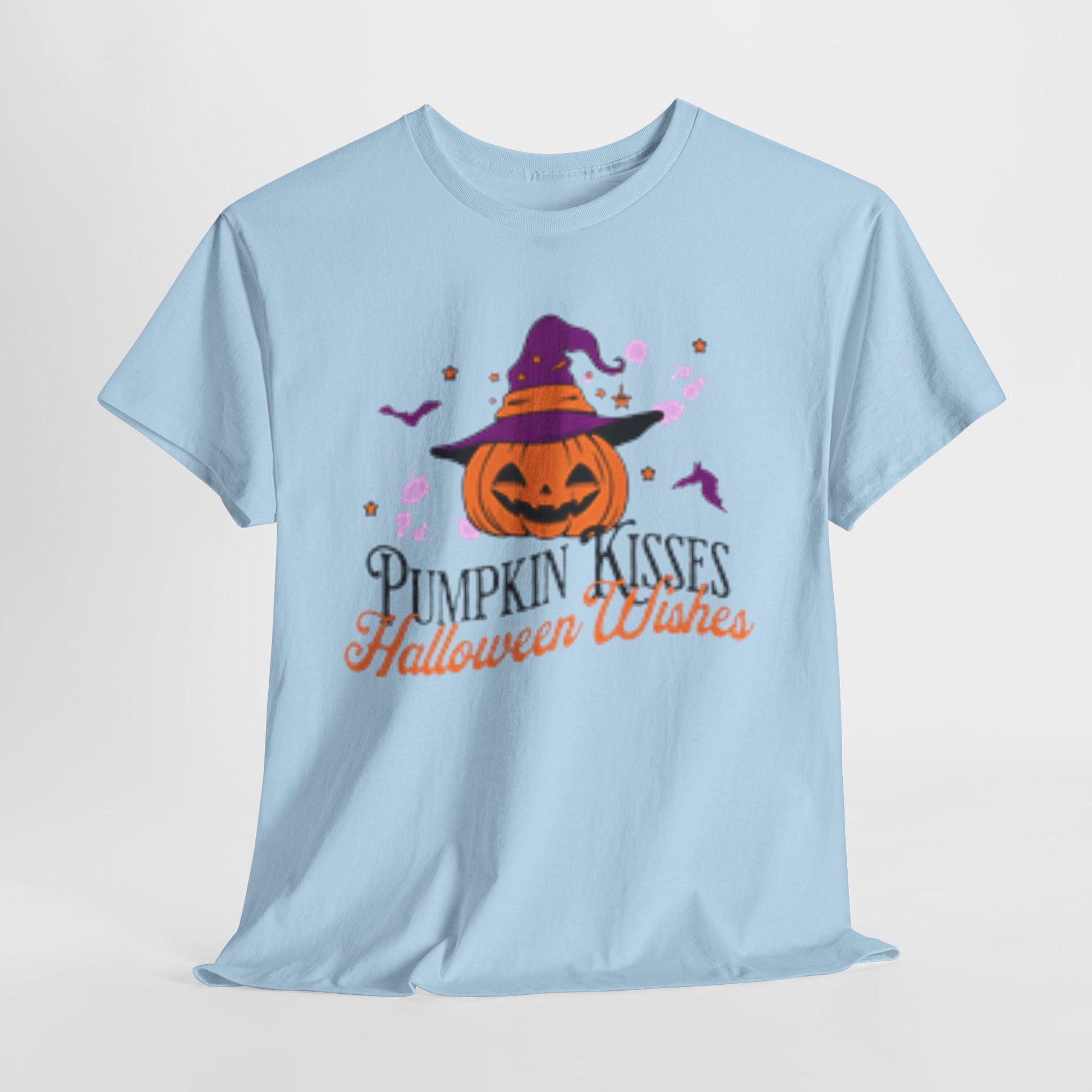 Pumpkin Kisses Halloween Wishes Tee