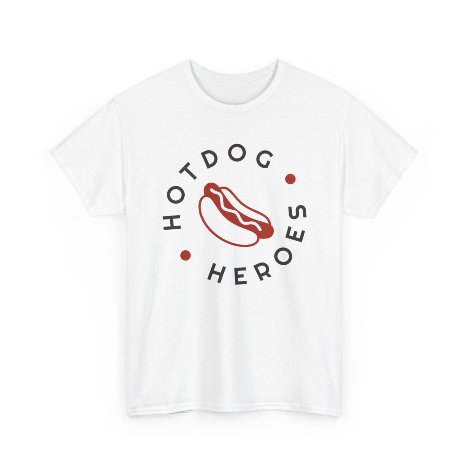 Hotdog Heroes Cook-Off Unisex Heavy Cotton Tee