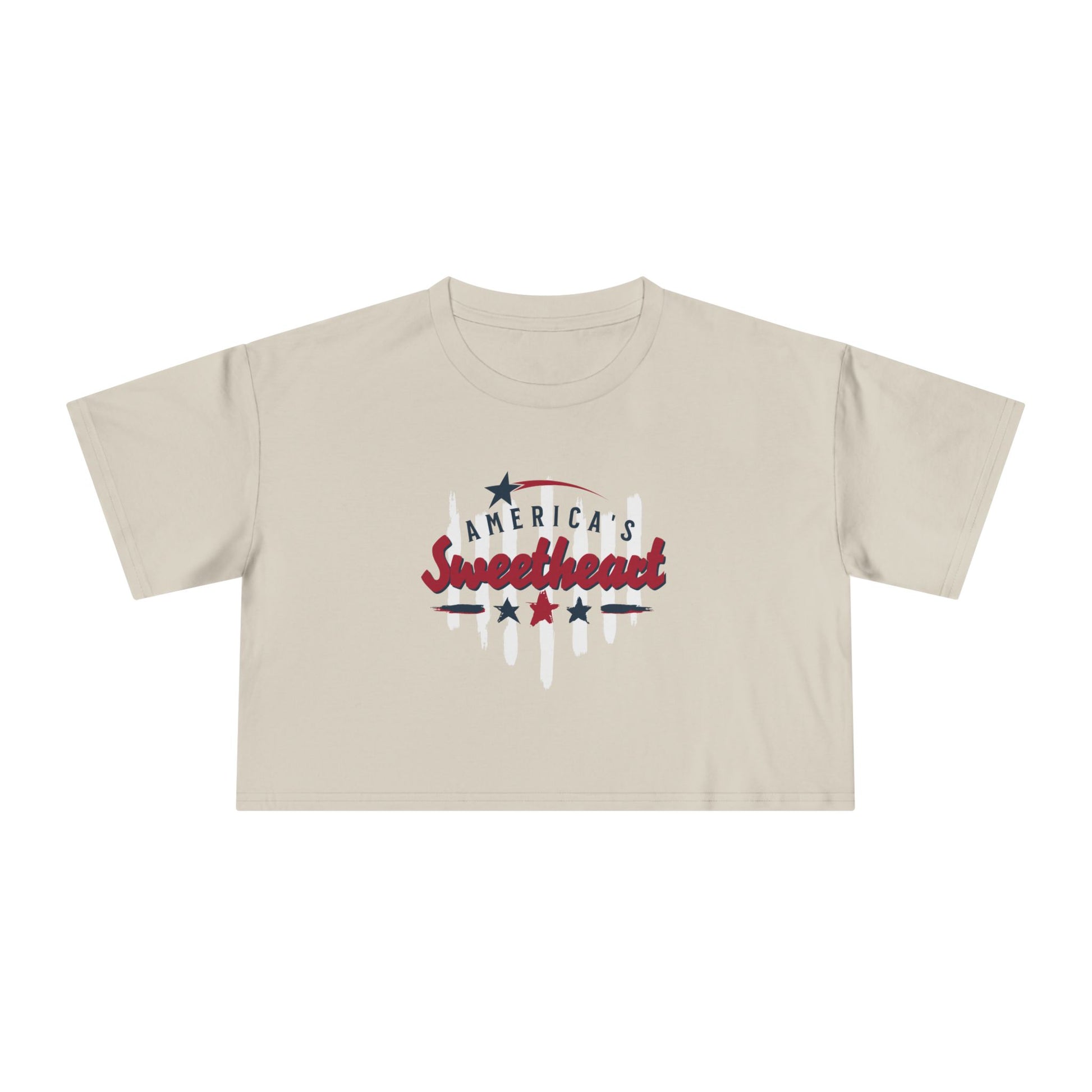 America’s Sweetheart Crop Tee – 4th of July Edition