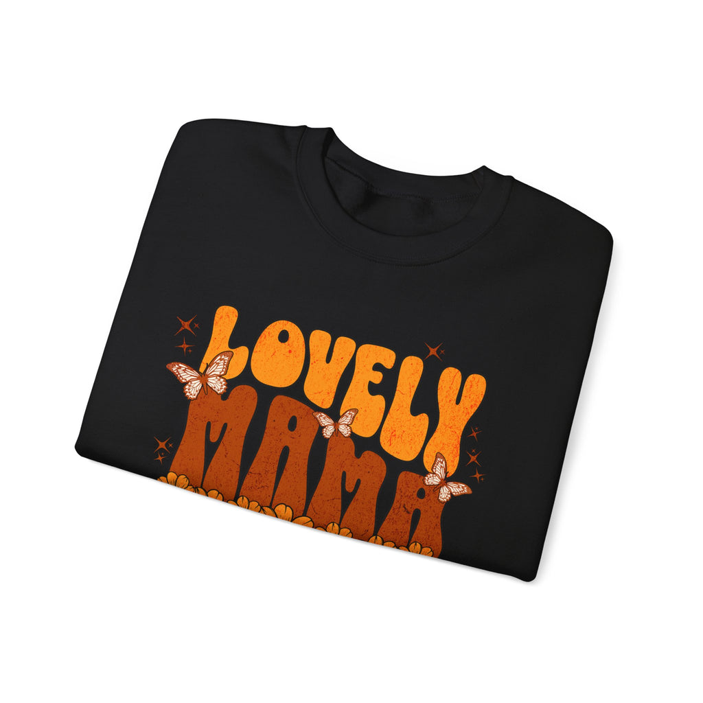 Lovely Mama Floral Crewneck Sweatshirt - Unisex Heavy Blend