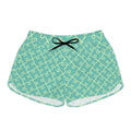 Puzzle Pop Women’s Casual Shorts-Lightweight Swim, Surf & Beach Shorts