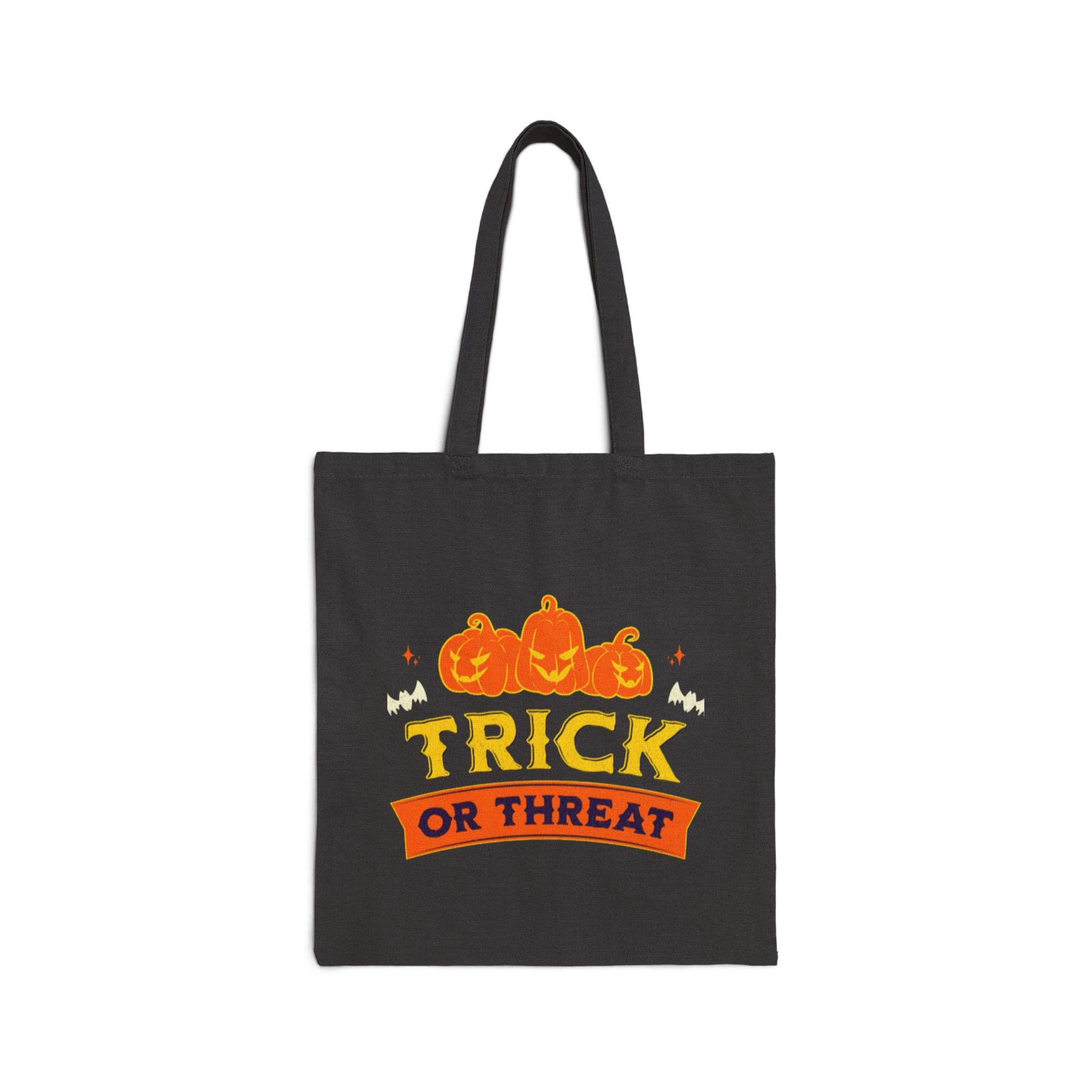 Trick or Threat Pumpkin Tote – Scary Cute & Candy-Approved
