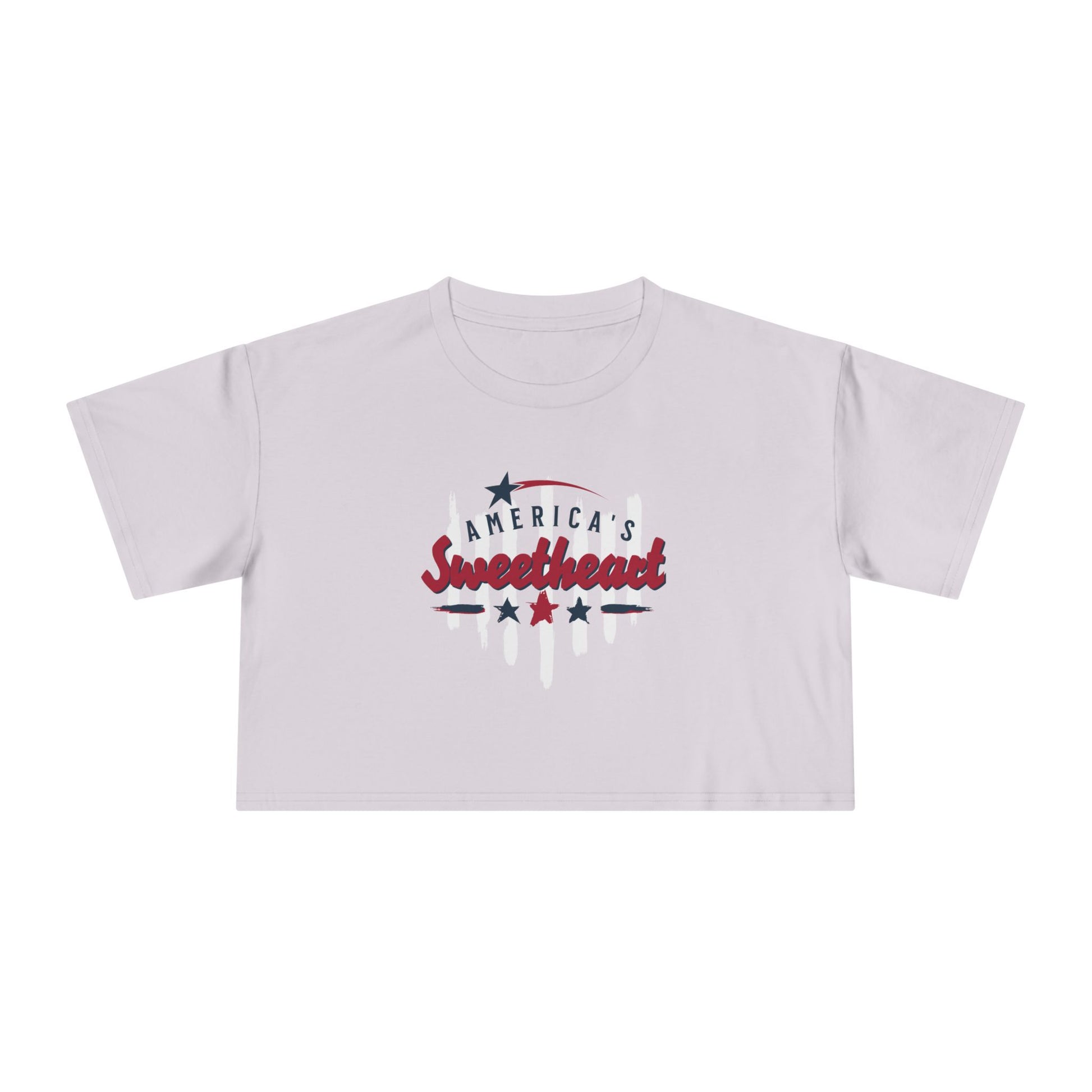 America’s Sweetheart Crop Tee – 4th of July Edition