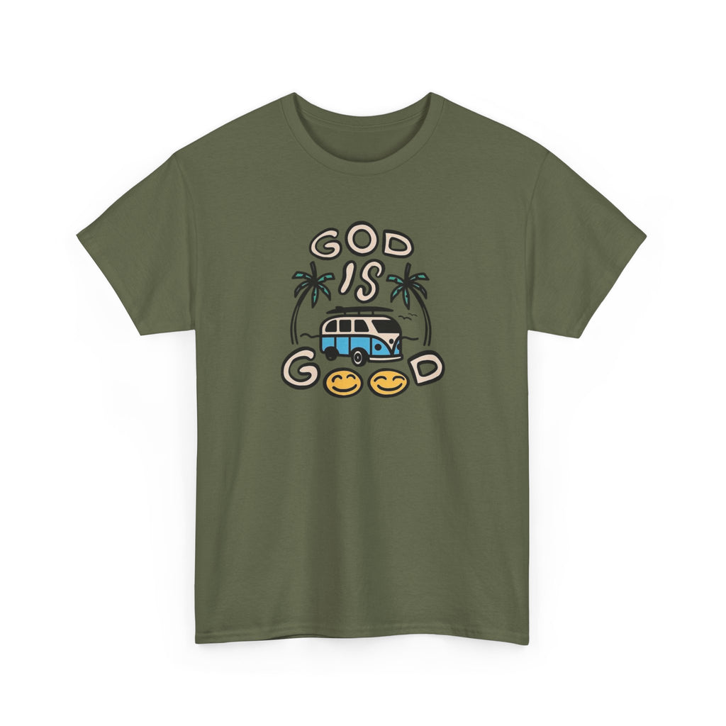 God Is Good Christian Youth Camp Vibes Tee