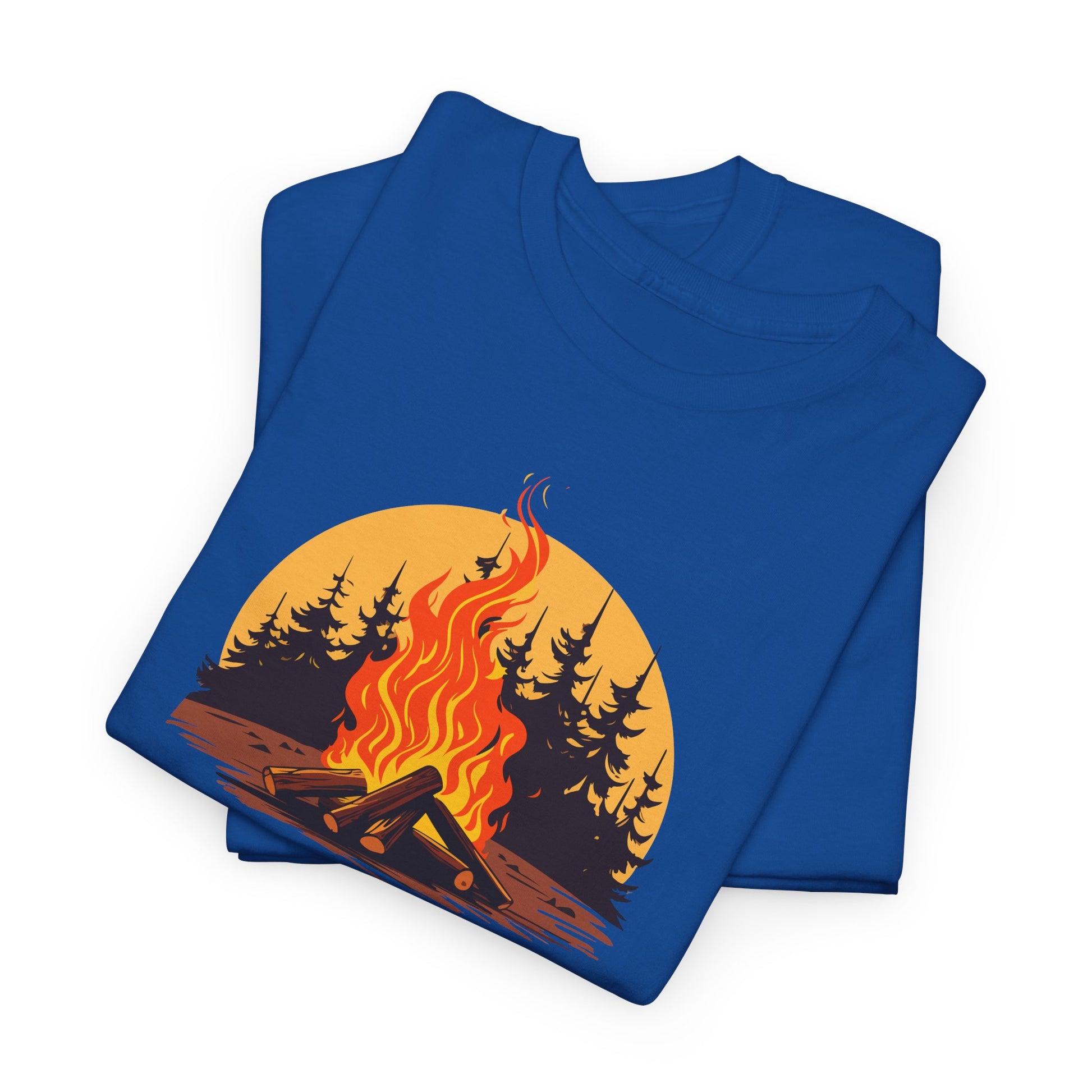 Campfire Vibes Unisex Heavy Cotton Tee