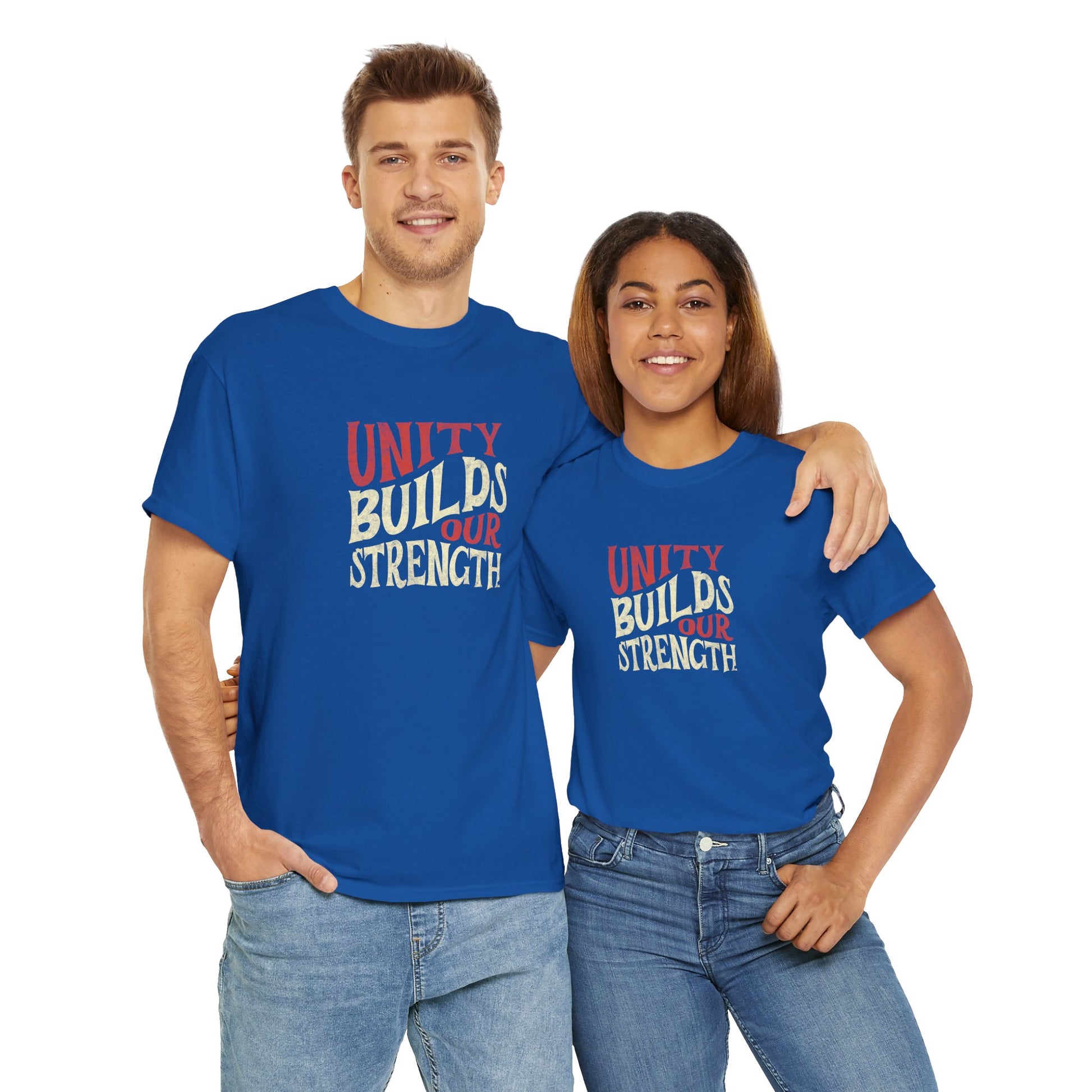Unity Builds Our Strength Unisex Heavy Cotton Tee