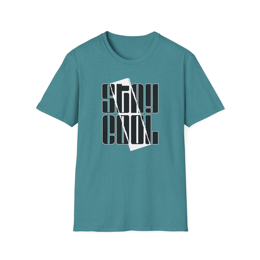 Stay Cool Graphic Unisex Softstyle T-Shirt - Chill Vibes, Hot Look