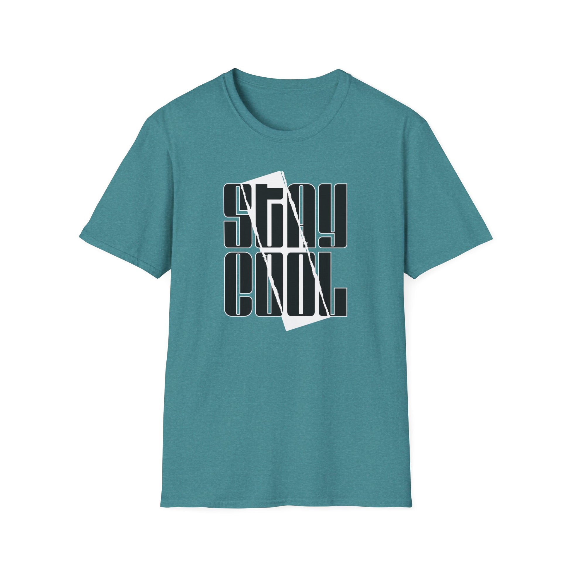 Stay Cool Graphic Unisex Softstyle T-Shirt - Chill Vibes, Hot Look