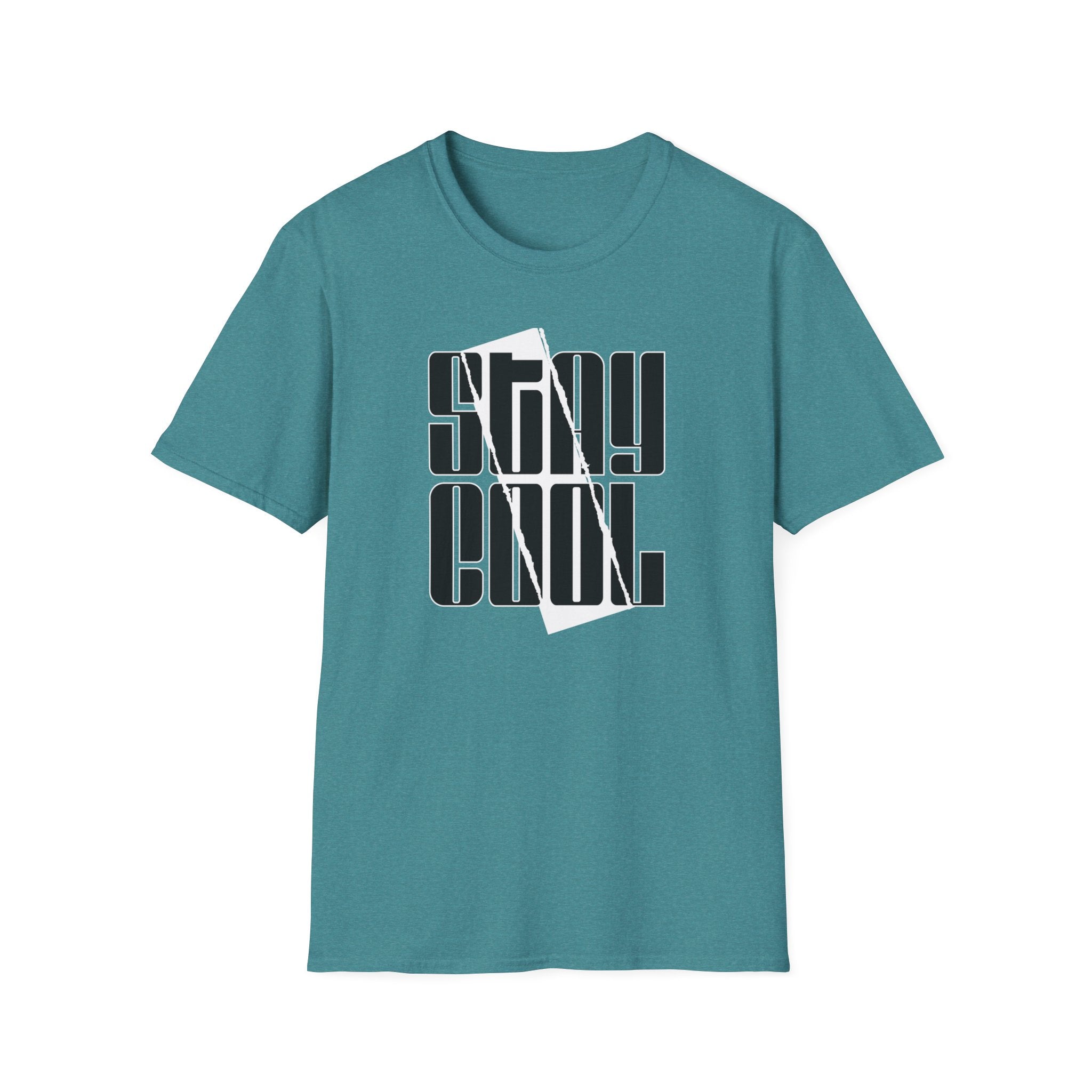 Stay Cool Graphic Unisex Softstyle T-Shirt - Chill Vibes, Hot Look