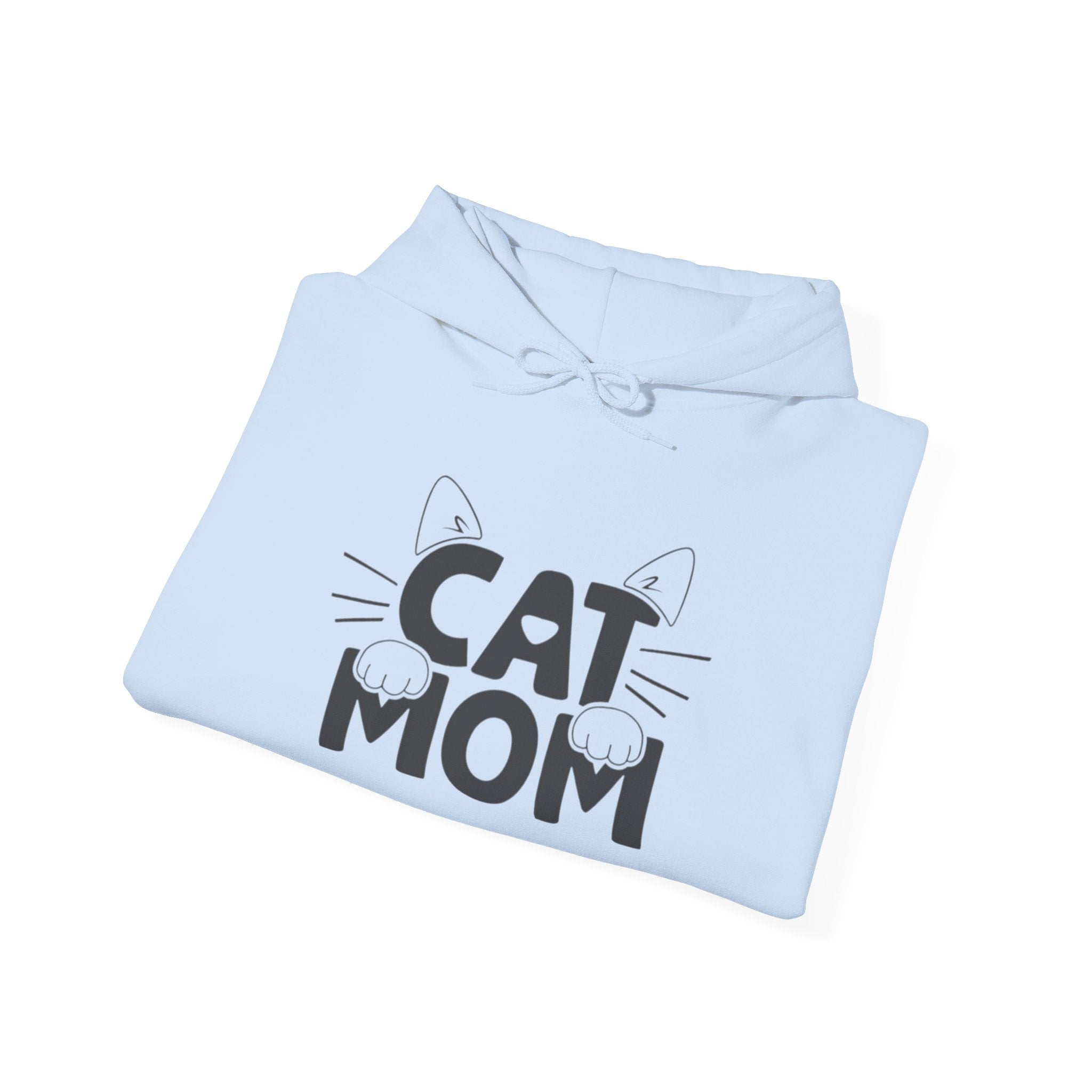 🐾 CAT MOM Comfort Hoodie – For Fierce Feline Fans!