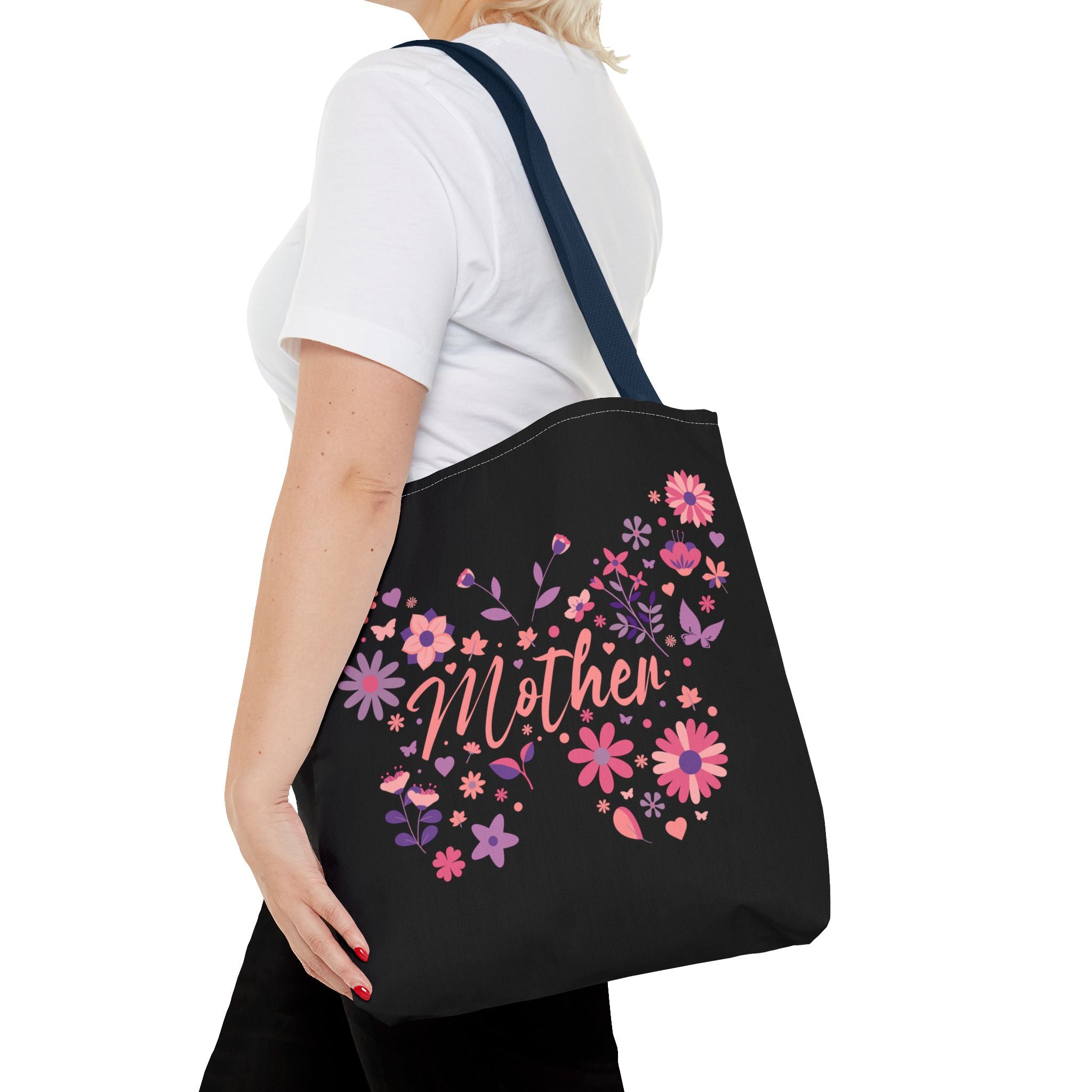 Floral Butterfly Tote Bag for Mothers - Perfect Gift for Mother's Day
