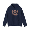 Dog Dad Hoodie — Cute Retro Paw Print Sweatshirt for Dog Lovers