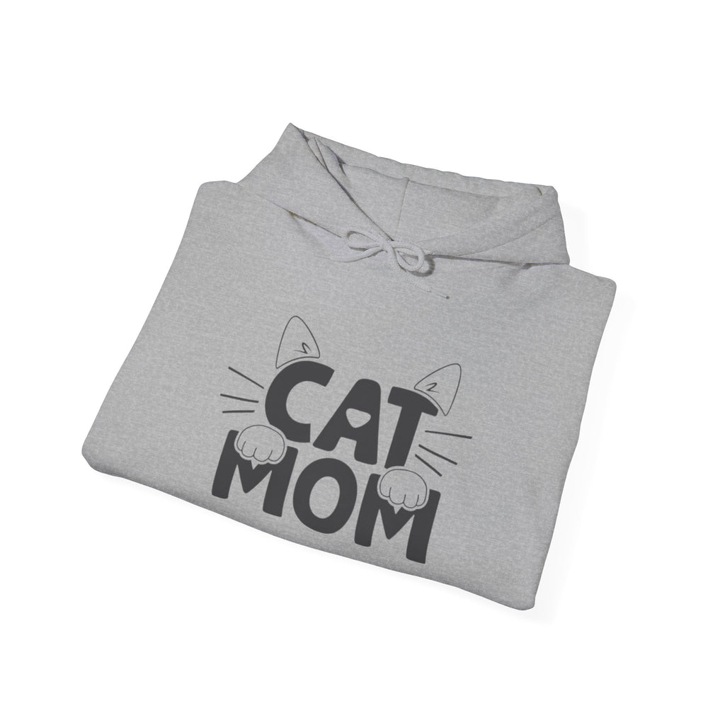 🐾 CAT MOM Comfort Hoodie – For Fierce Feline Fans!