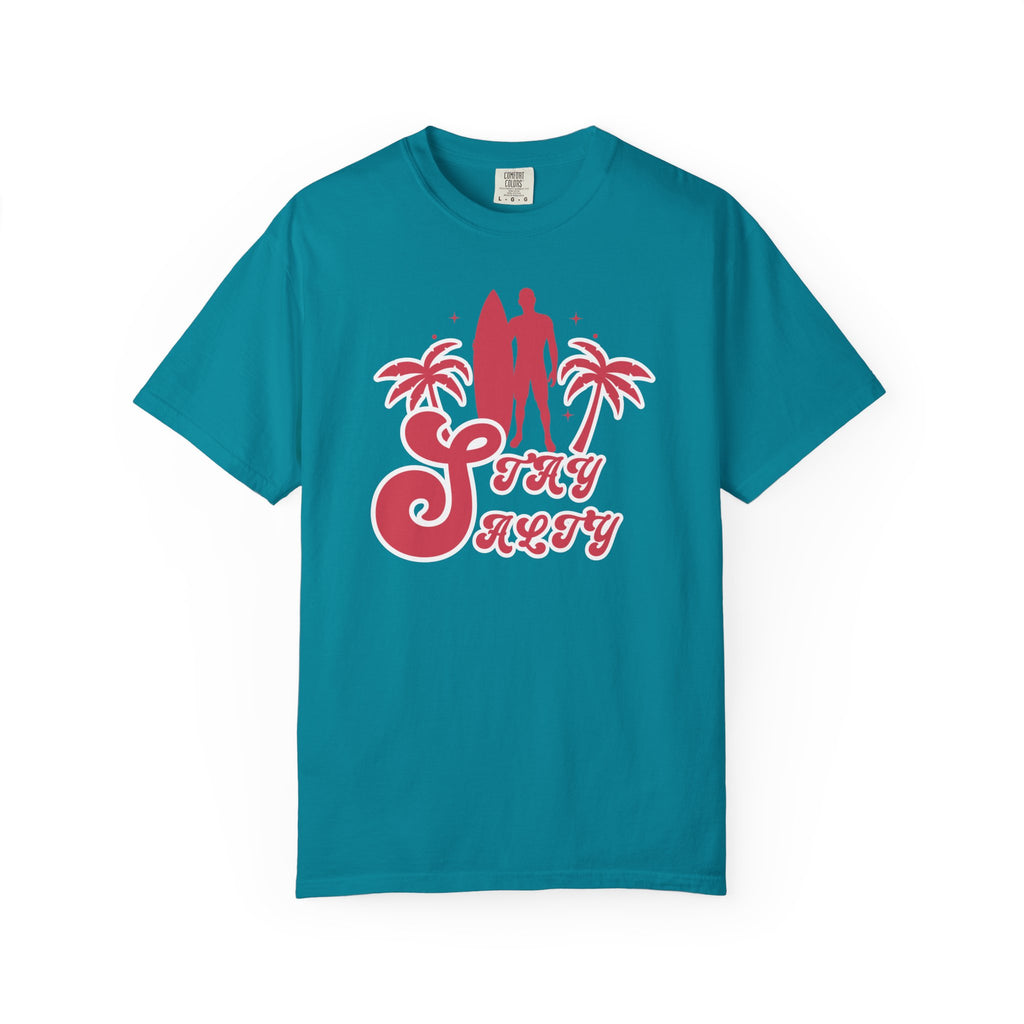 Stay Salty Surf Unisex Garment-Dyed Tee