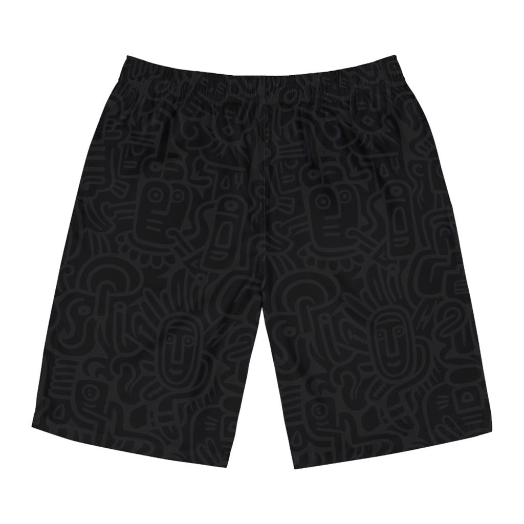 Midnight Tribe Adventure Board Shorts