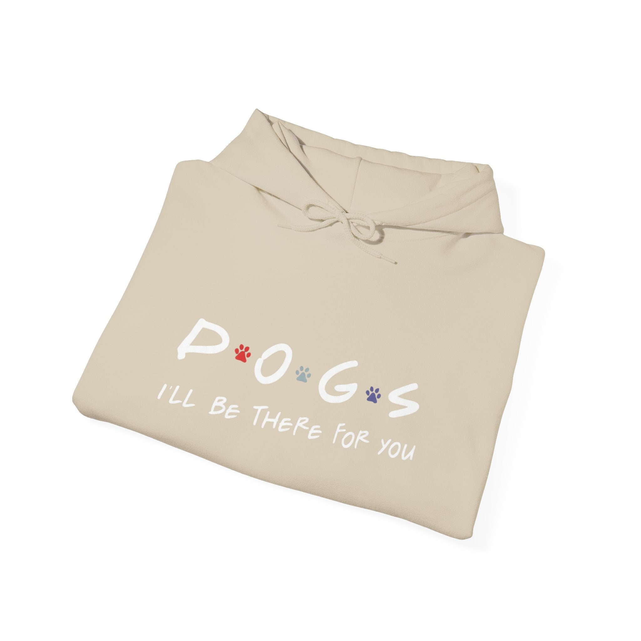 Dogs Hoodie "I'll Be There For You" – Cozy Pet Lover Sweatshirt