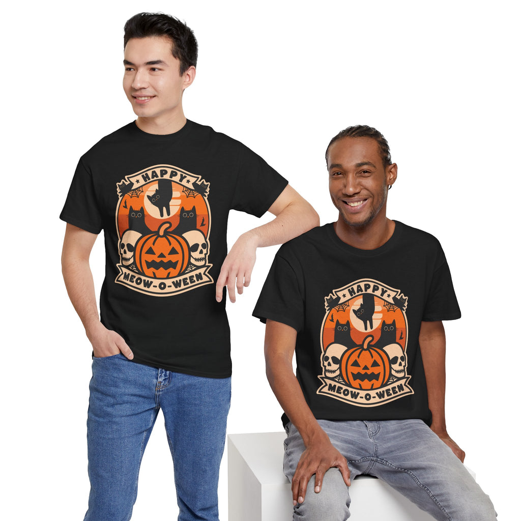 Happy Meow-O-Week Unisex Cotton Cat Tee