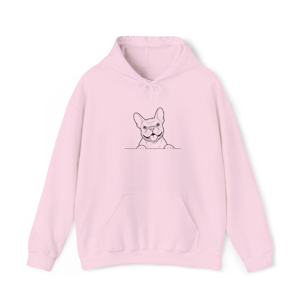 Frenchie Forever Comfort Hoodie – Unisex Graphic Hoodie for Dog Lovers