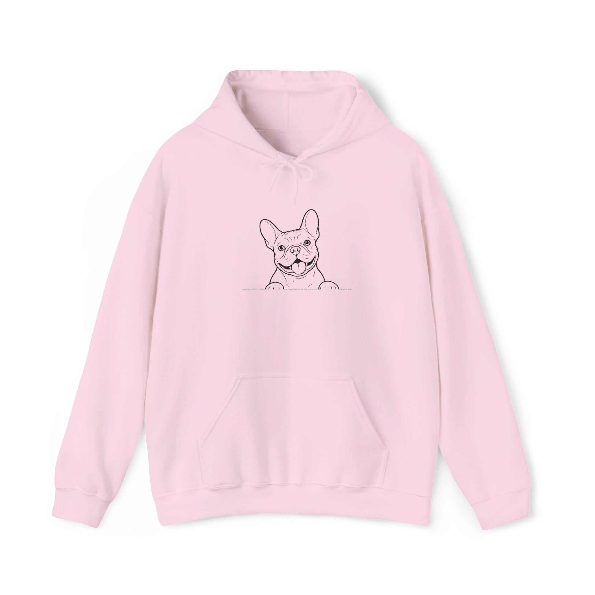 Frenchie Forever Comfort Hoodie – Unisex Graphic Hoodie for Dog Lovers