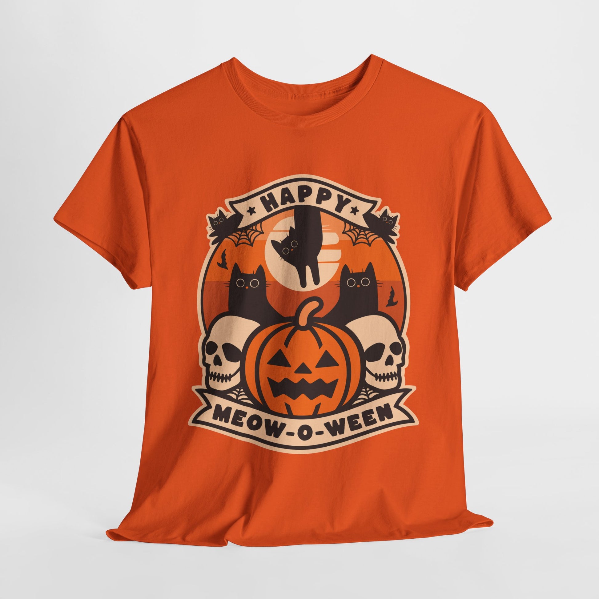Happy Meow-O-Week Unisex Cotton Cat Tee