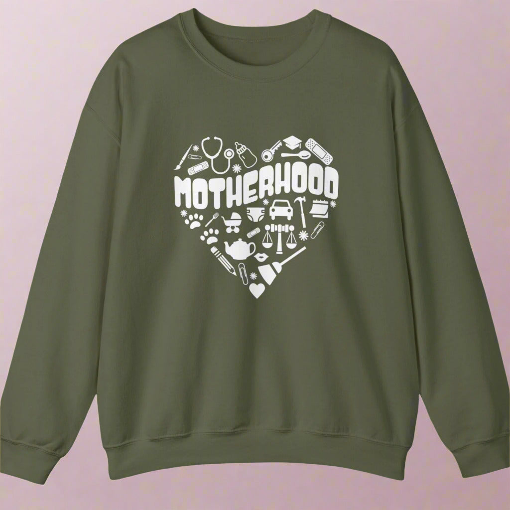"Motherhood: The Ultimate Job" Sweatshirt – A Fun & Thoughtful Mother's Day Gift