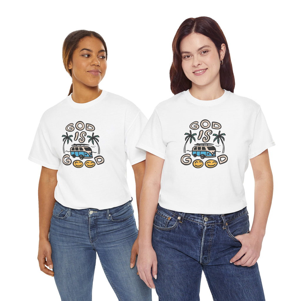 God Is Good Christian Youth Camp Vibes Tee