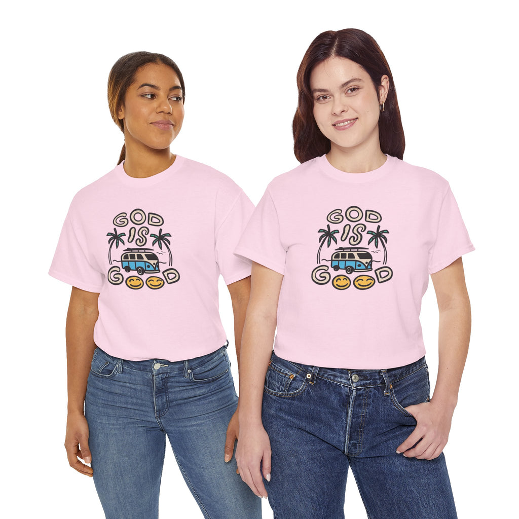 God Is Good Christian Youth Camp Vibes Tee