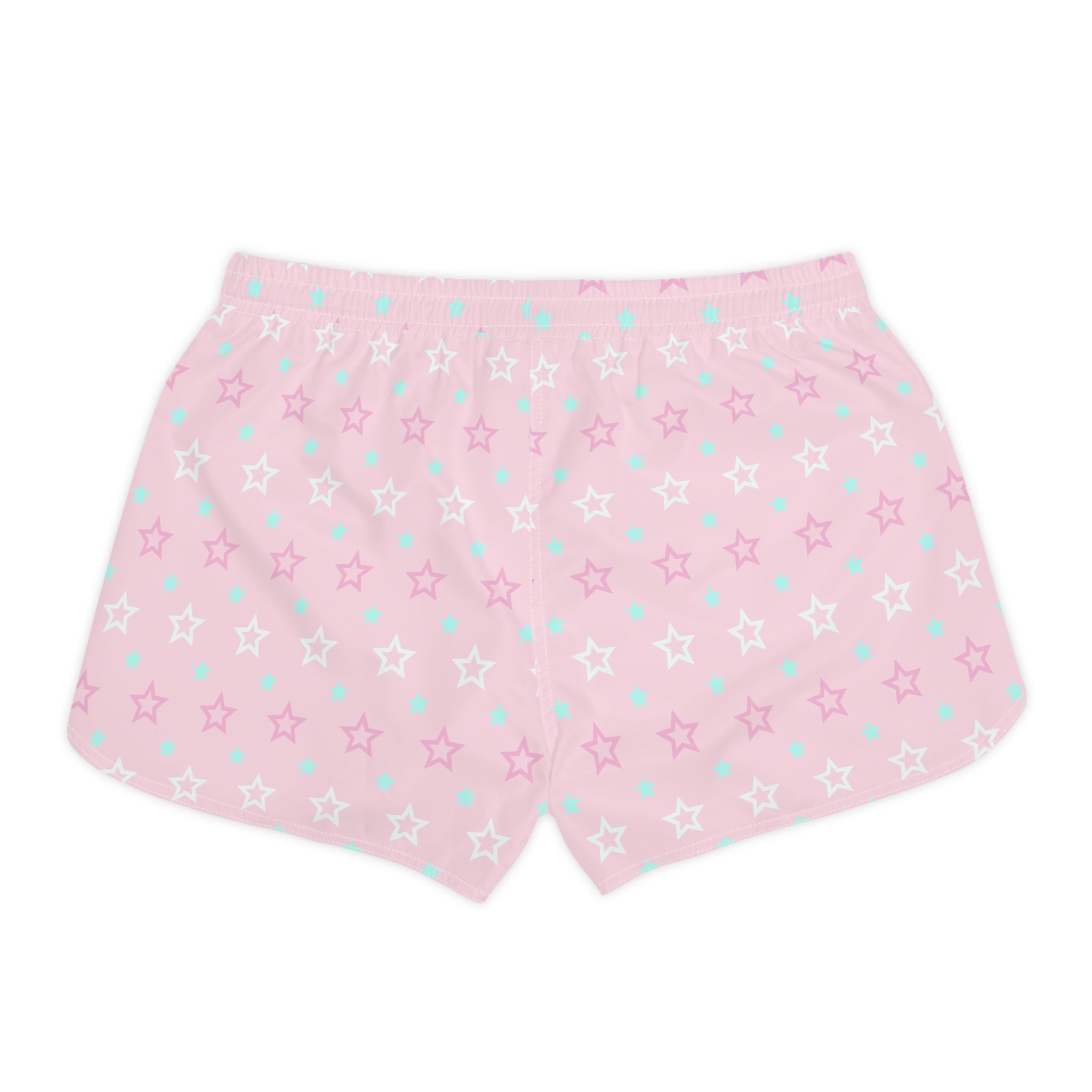 Pink Starry Lounge Shorts — Women's Cute Sleep & Casual Shorts