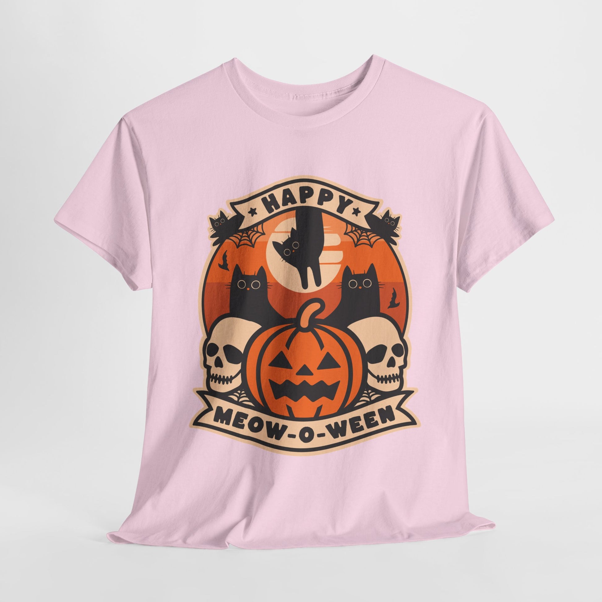Happy Meow-O-Week Unisex Cotton Cat Tee