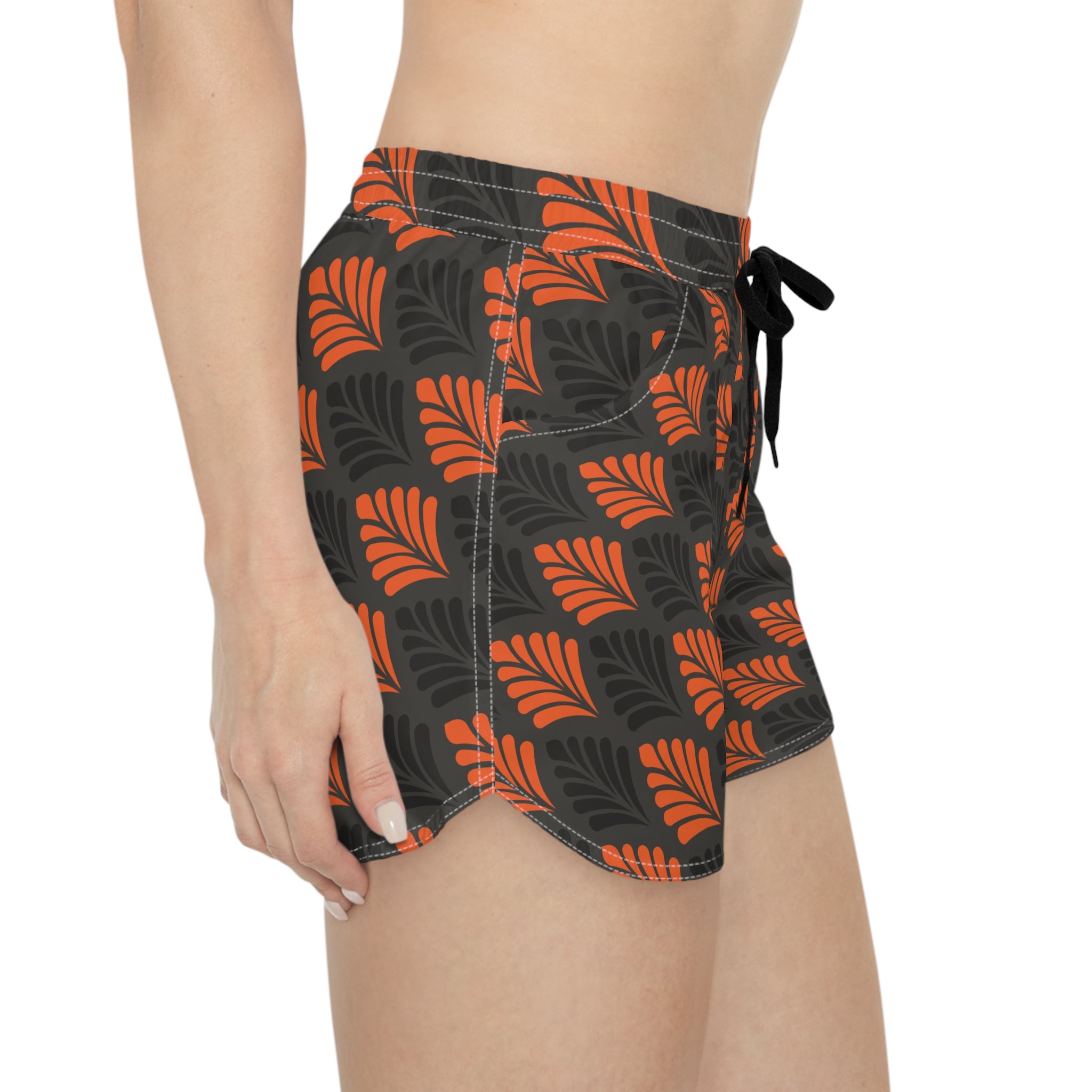 Tropic Flame Women’s Beach Shorts-Bold Swim & Surf Shorts