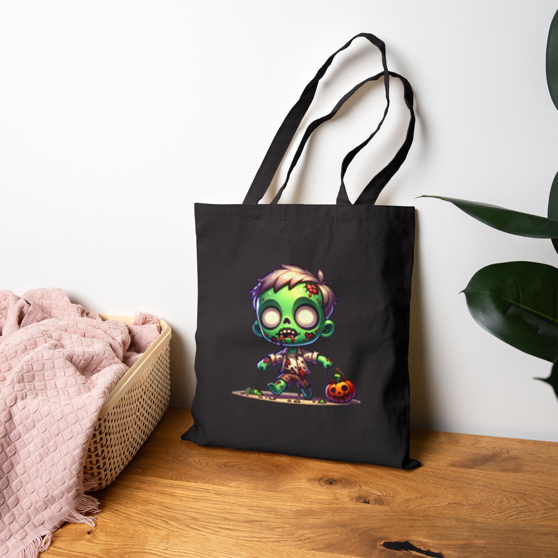 Zombie Cartoon Trick & Tote Terror Bag