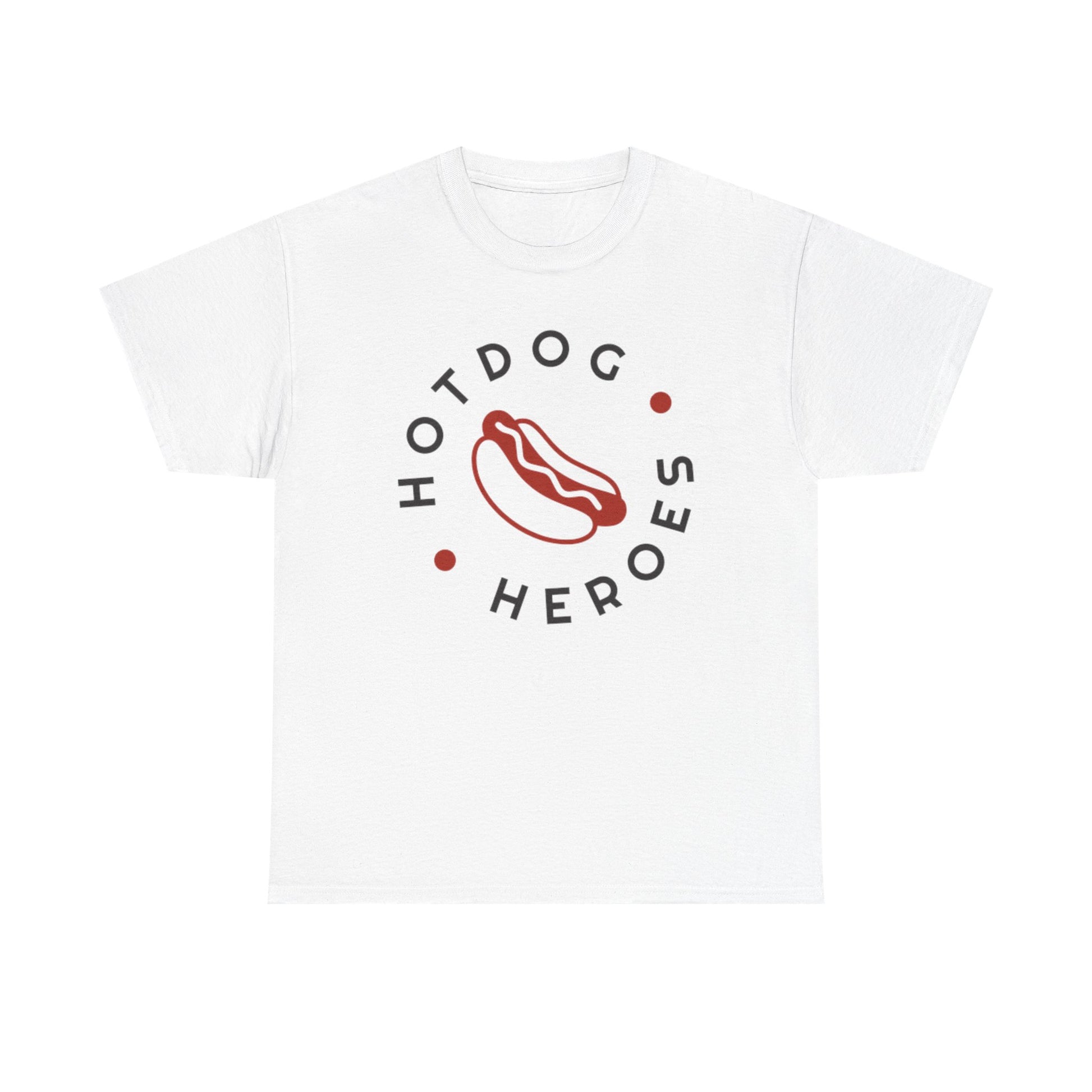 Hotdog Heroes Cook-Off Unisex Heavy Cotton Tee