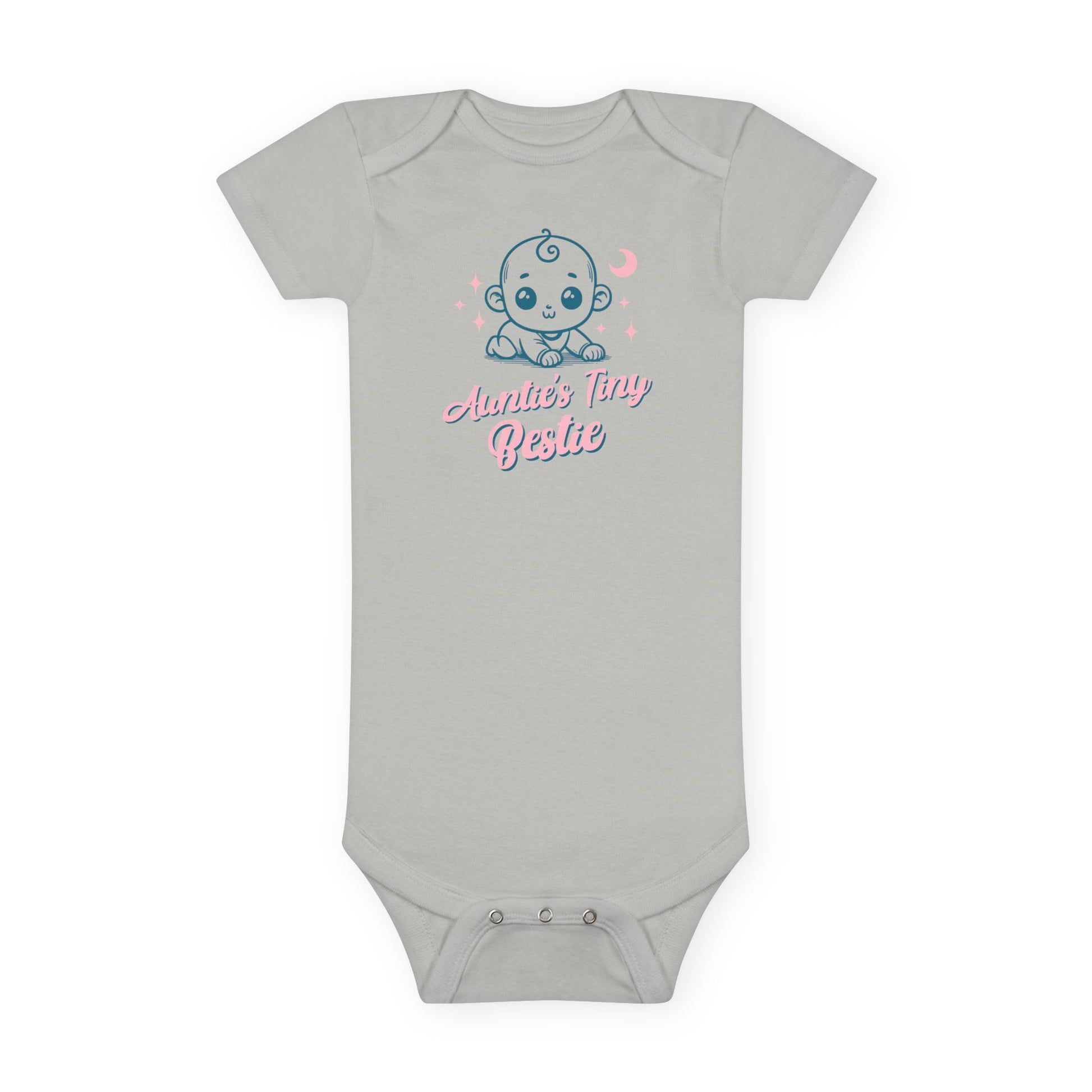 Auntie's Tiny Bestie (Baby Short Sleeve Onesie®)