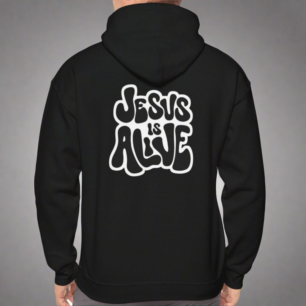 "Jesus is Alive" Unisex Heavy Blend Hoodie - Faith Inspired Apparel