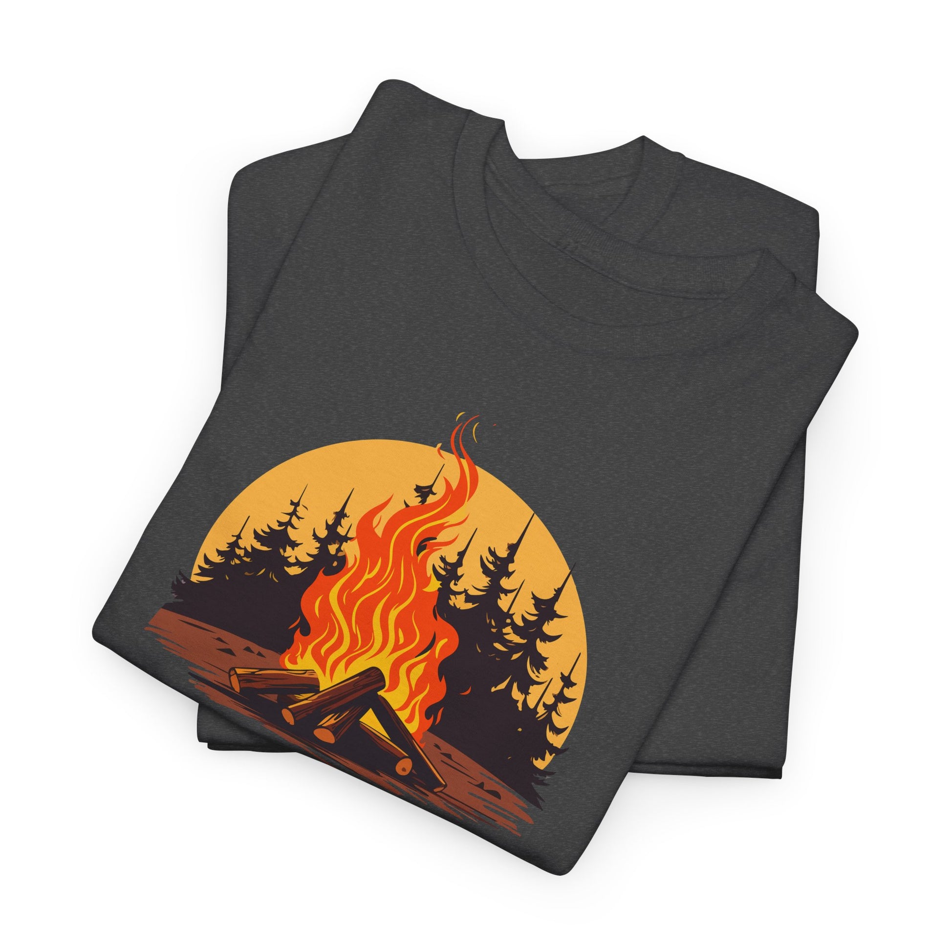 Campfire Vibes Unisex Heavy Cotton Tee