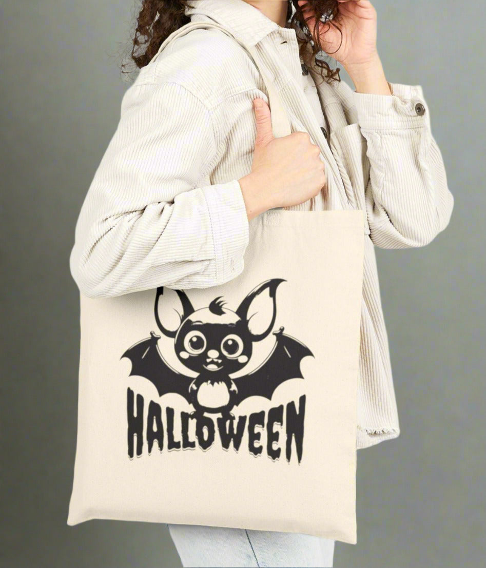 Batty for Halloween Tote – Cute, Creepy & Candy-Ready