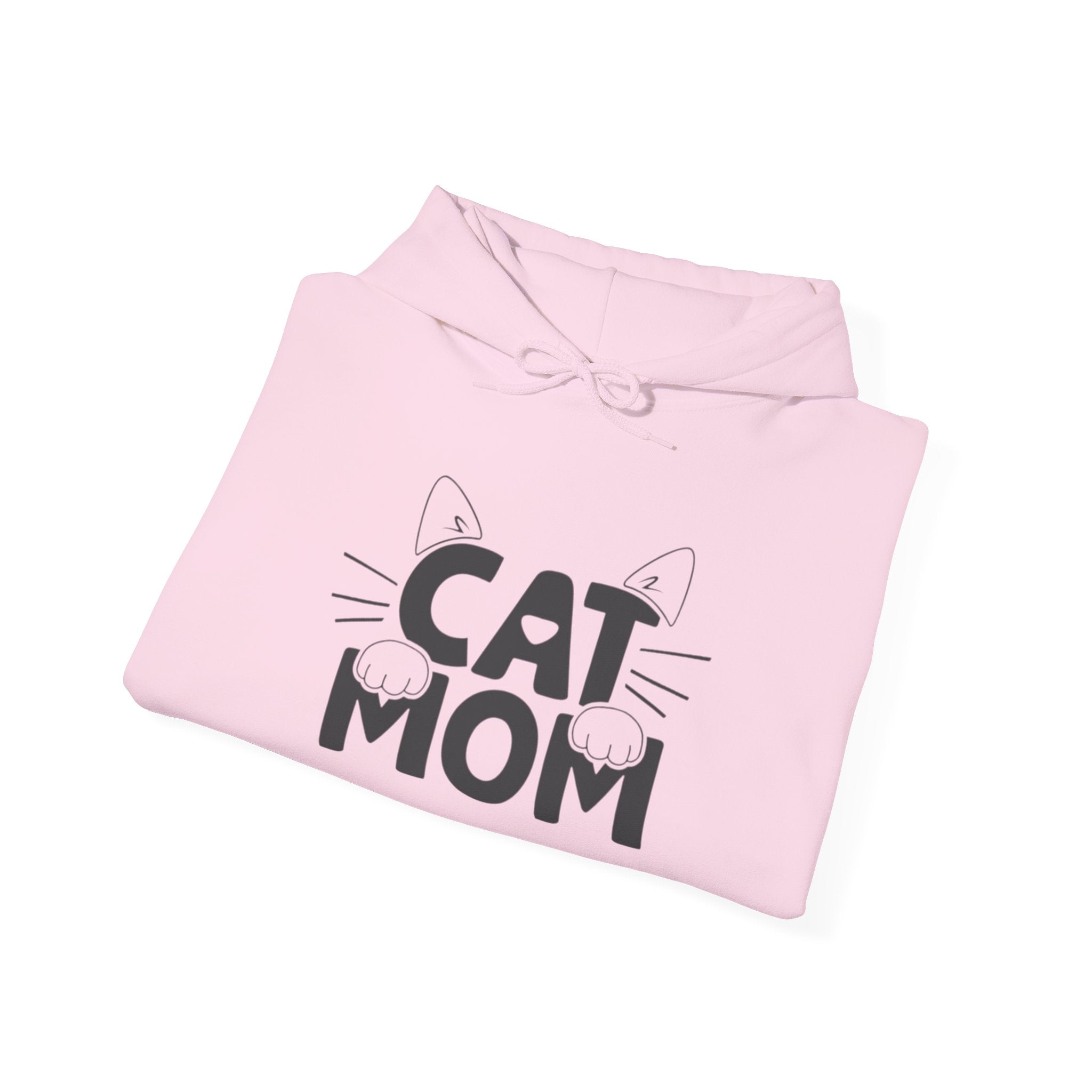 🐾 CAT MOM Comfort Hoodie – For Fierce Feline Fans!