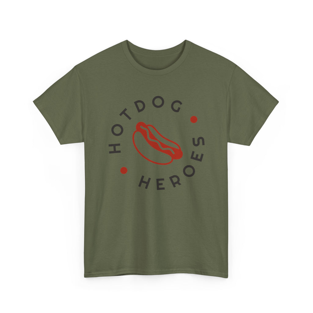 Hotdog Heroes Cook-Off Unisex Heavy Cotton Tee