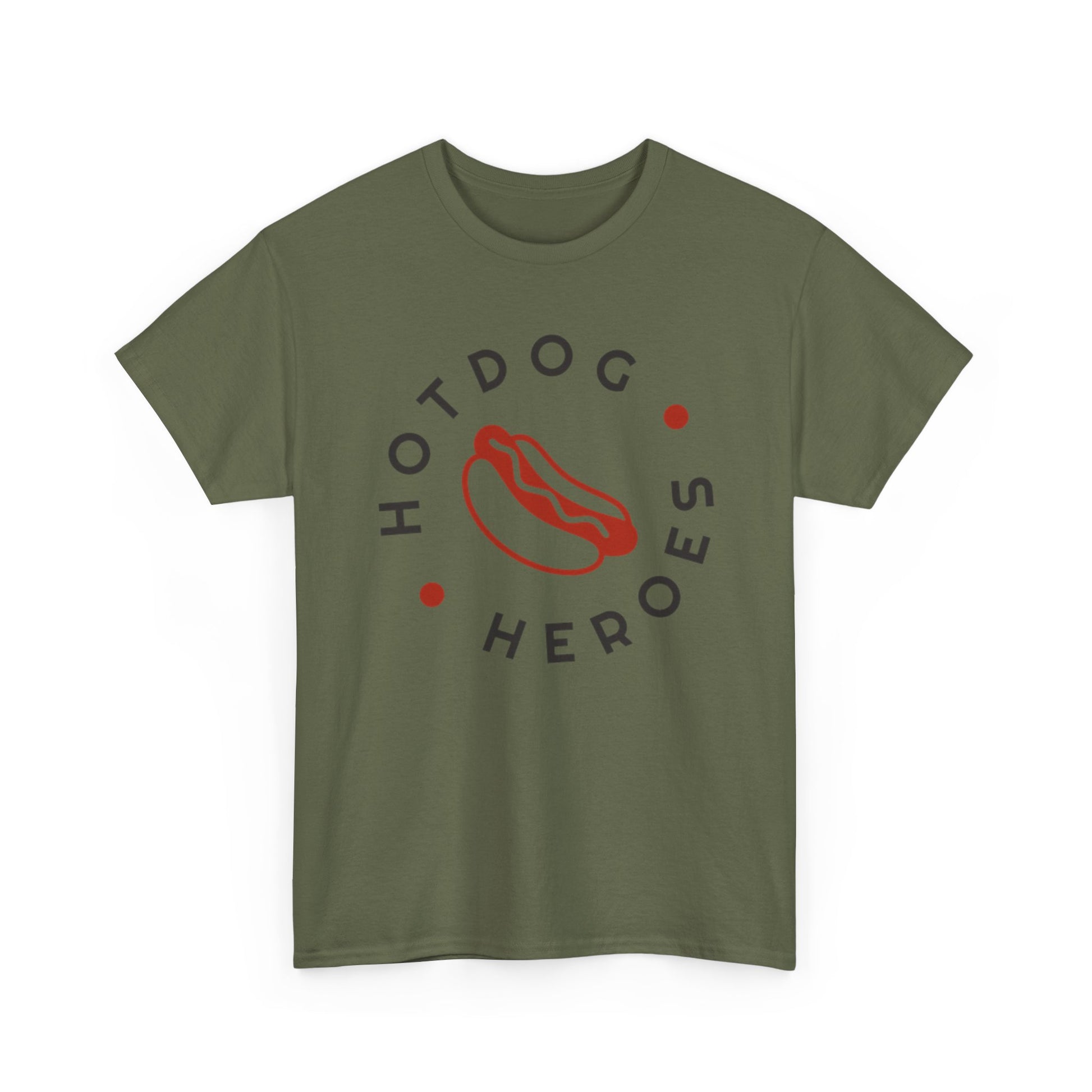 Hotdog Heroes Cook-Off Unisex Heavy Cotton Tee