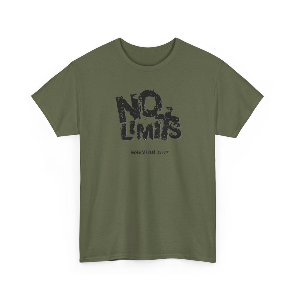 "No Limits" – The Bold Faith Retro Tee