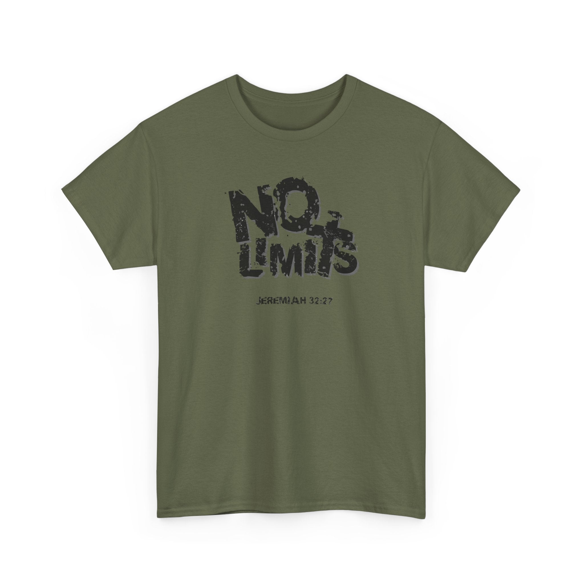 "No Limits" – The Bold Faith Retro Tee