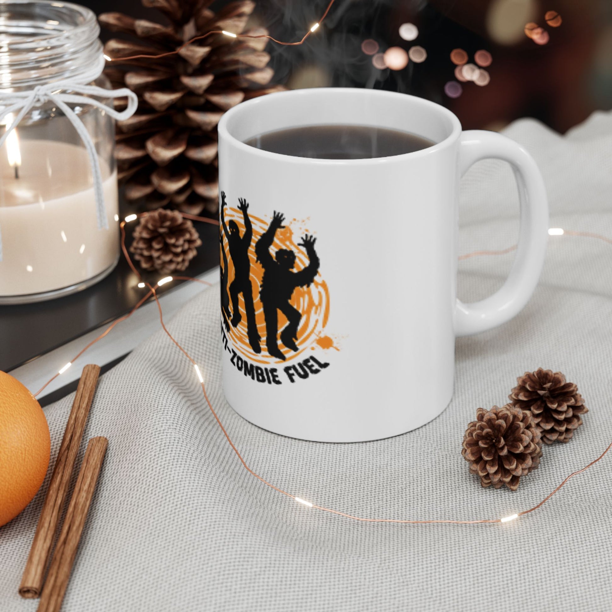 Zombie Brew Crew Halloween Coffee Mug 🧟‍♂️☕