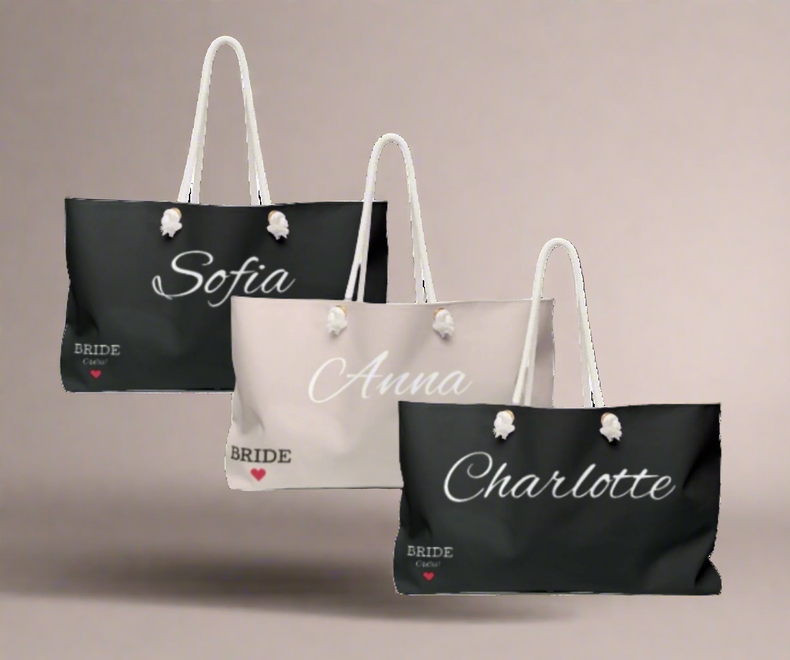 Custom/Personalized Bridesmaid Tote Bag